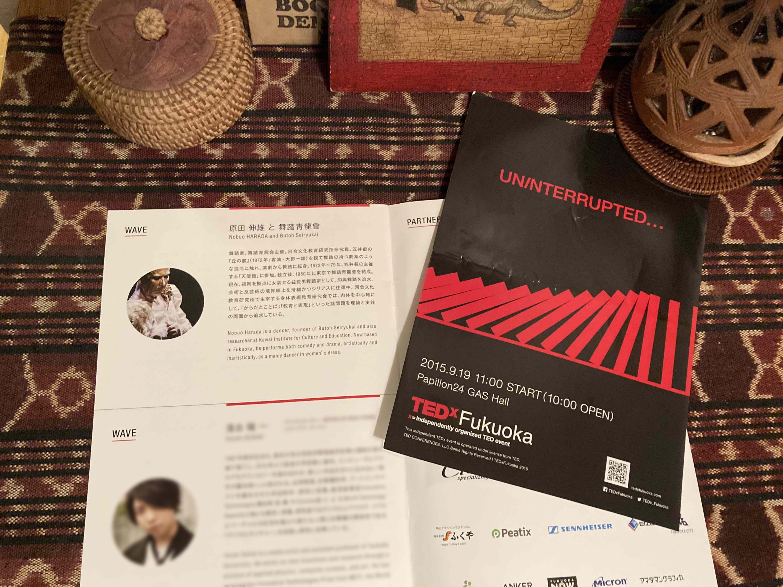 TEDxfukuoka/舞踏靑龍會「TED福岡版」流体運動の実演プレゼンテーション